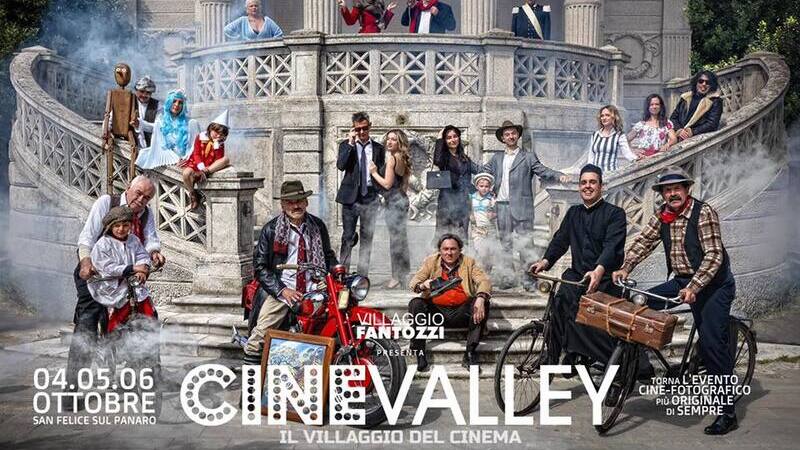 Dal 4 al 6 ottobre “Cinevalley”, il villaggio del cinema, a San Felice sul Panaro&nbsp;(Mo)