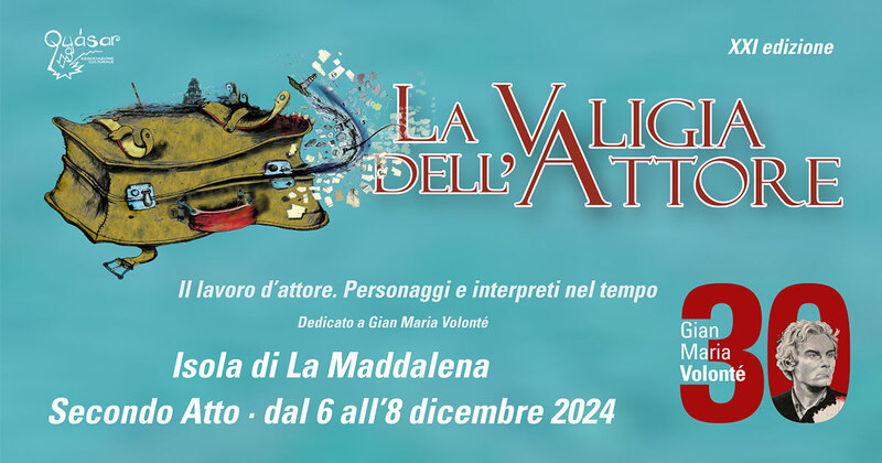 “La valigia dell’attore” all’isola de La Maddalena, ricorda Gian Maria Volonté a 30 anni dalla sua&nbsp;scomparsa