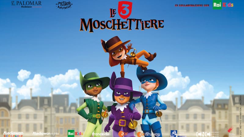 LE 3 MOSCHETTIERE pronte a conquistare il&nbsp;pubblico