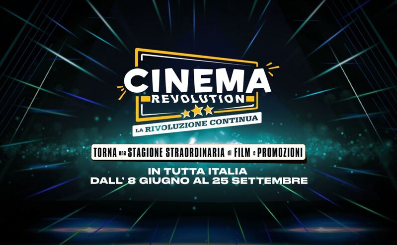 Cinema Revolution 2025 dall’8&nbsp;giugno