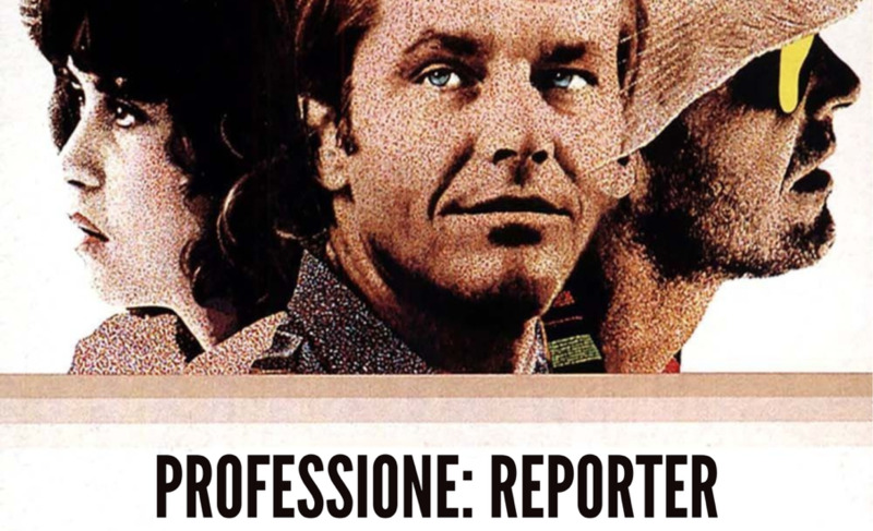 In occasione del 50° anniversario della sua uscita, “Professione: Reporter” al Cinema Perla l’8&nbsp;maggio