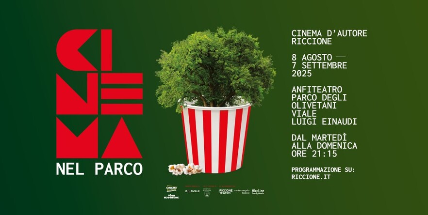 Al via, a Riccione, l’arena estiva al Parco degli Olivetani: dall’ 8 agosto al 7 settembre&nbsp;2025