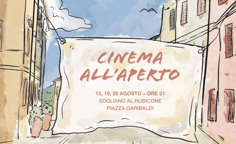 Cinema all’aperto a Sogliano al Rubicone dal 13 al 20 agosto&nbsp;2025