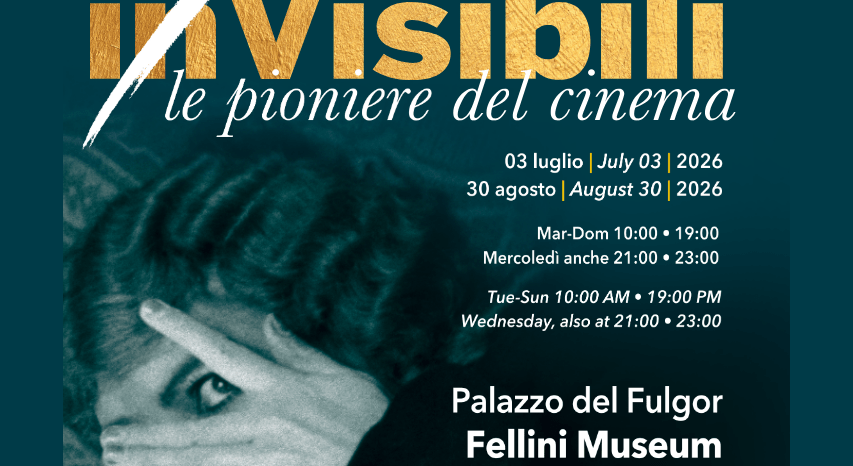 “inVisibili. Le Pioniere del Cinema” al Fellini Museum a Rimini, una mostra aperta fino al 30 agosto&nbsp;2026