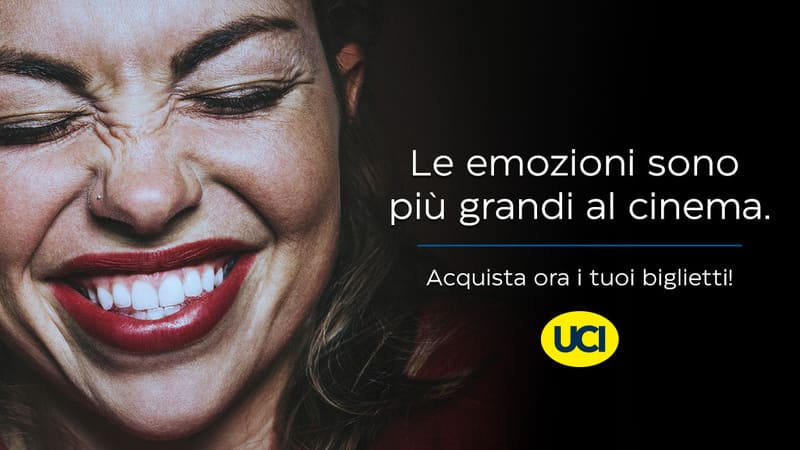 UCI Cinemas Meridiana lancia la campagna “Le emozioni sono più grandi al&nbsp;cinema”