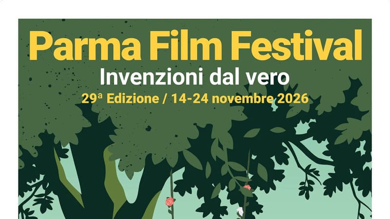 29° PARMA FILM FESTIVAL (14 -24 novembre 2026), svelato il manifesto ufficiale a cura dell’artista Luca&nbsp;Soncini